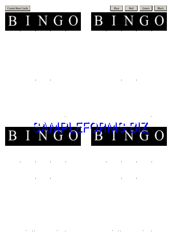Bingo Card Template 1 pdf free